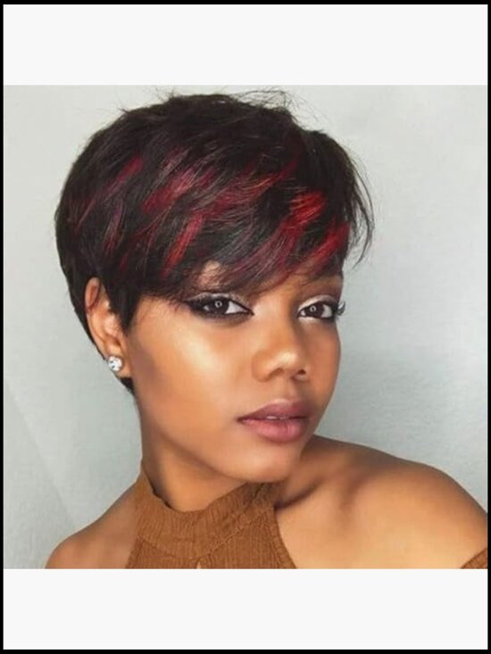 Layered Pixie Cut Human Hair Wig Glueless Chic Elegant Thick Full Wear and Go main image 7
